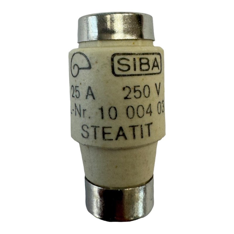 10-004-03/25A Siba Fuse Steatit 25A 250V 5920-12-131-7957