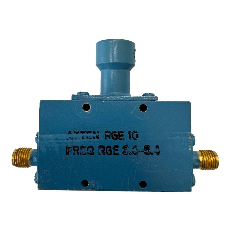 RGE10 Coaxial Variable Attenuator SMA 3.6-5.4 Ghz 0-10 db 5W