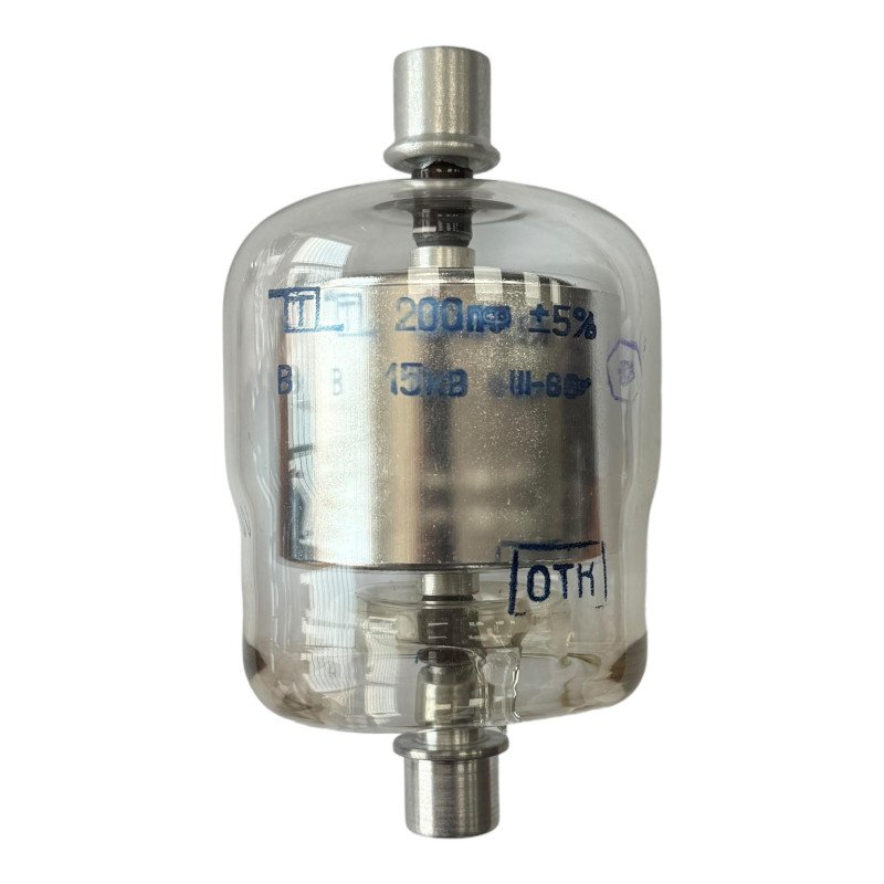 Fixed Vacuum Capacitor 200pf 15000Volt