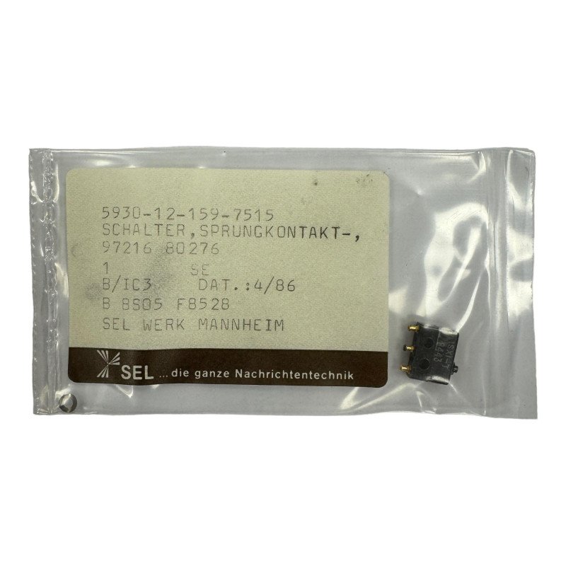 1SX1-T Freeport Microswitch 5930-12-159-7515