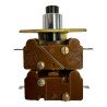 CERMEC Dual SPST Microswitch Pushbutton Mil Spec 5A 220V