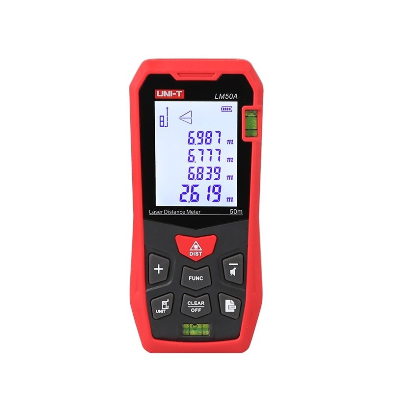 LM50A UNI-T Laser distance meter, 50m, 2 water carts, UNI-T