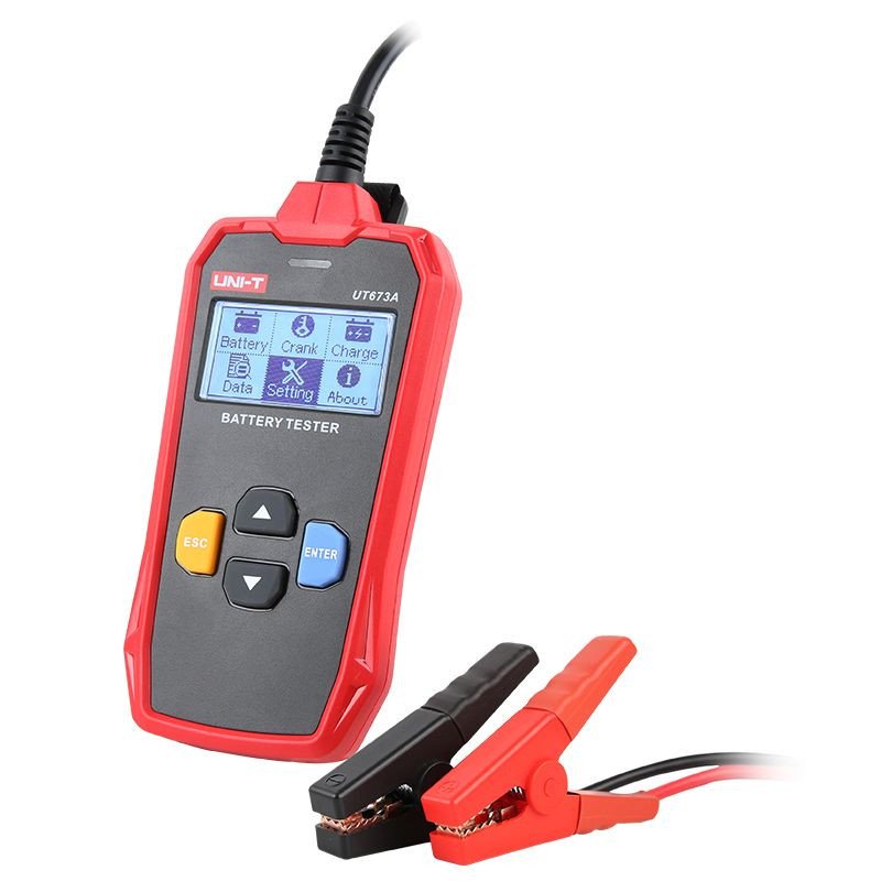 UT673A UNI-T Car Battery Tester, digital