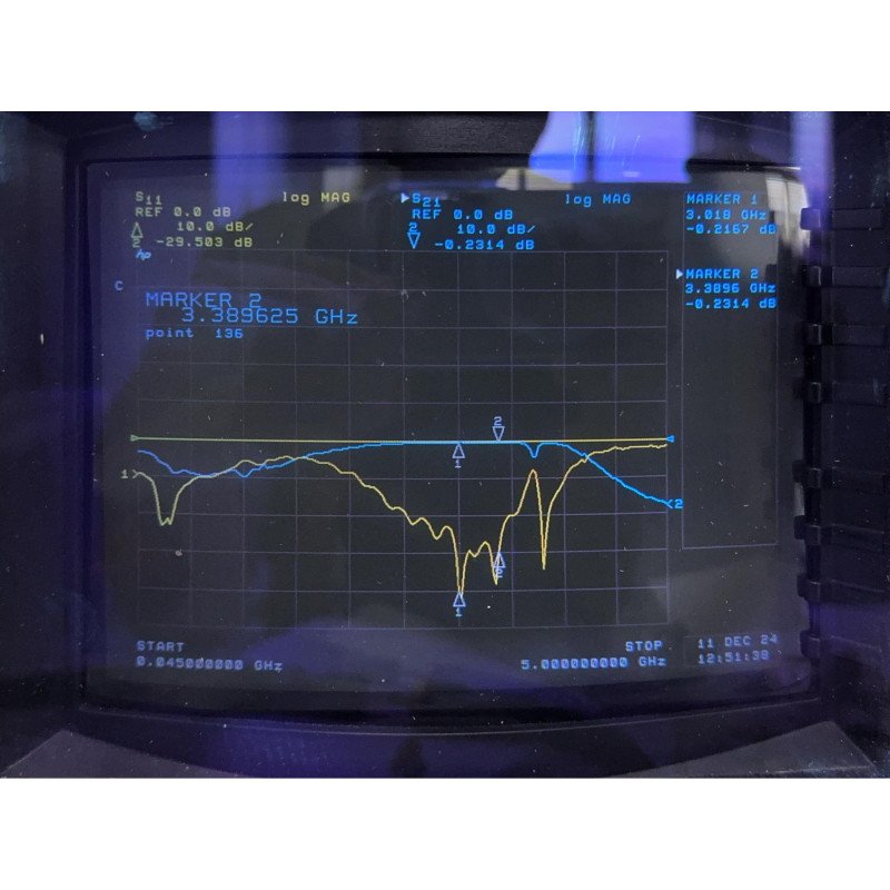 TGI9564 Coaxial Circulator 3000-3400Mhz Loss 1.5db VSWR -18db Isol -20db